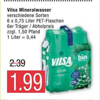 Marktkauf Vilsa Mineralwasser Angebot