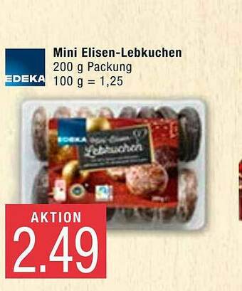 Marktkauf Edeka Mini Elisen-lebkuchen Angebot