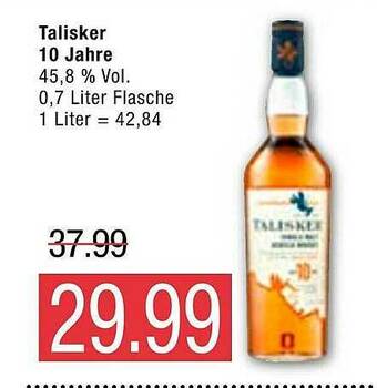 Marktkauf Talisker 10 Jahre Angebot