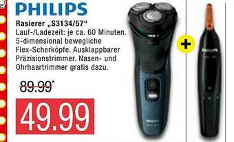 Marktkauf Philips Rasierer S3134.57 Angebot