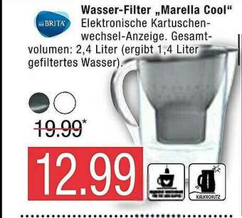 Marktkauf Brita Wasser-filter „marella Cool“ Angebot