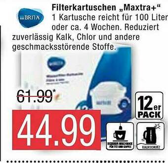 Marktkauf Brita Filterkartuschen Maxtra+ Angebot