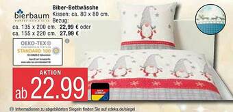 Marktkauf Bierbaum Biber-bettwäsche Angebot