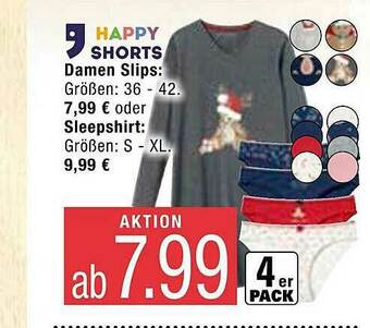 Marktkauf Happy Shorts Damen Slips Oder Sleepshirt Angebot