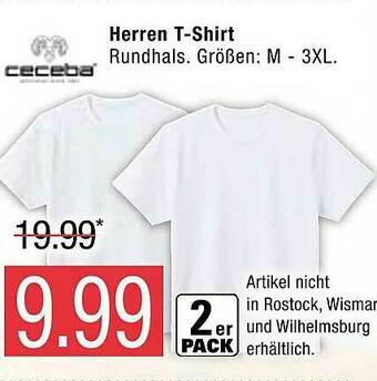 Marktkauf Ceceba Herren T-shirt Angebot