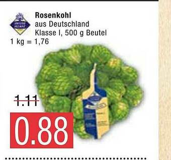 Marktkauf Unsere Heimat Rosenkohl Angebot