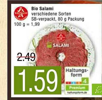 Marktkauf Wiltmann Bio Salami Angebot