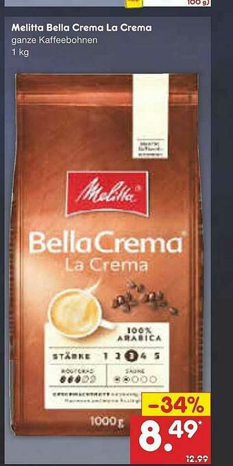 Netto Marken-Discount Bellacrema La Crema Melitta Angebot