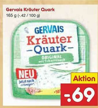 Netto Marken-Discount Gervais Kräuter Quark Angebot