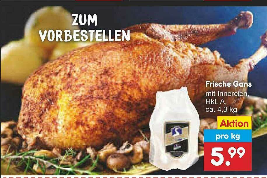Frische Gans Angebot bei Netto Marken-Discount
