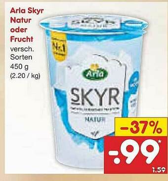 Netto Marken-Discount Arla Skyr Natur Oder Frucht Angebot