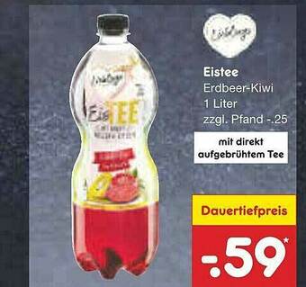 Netto Marken-Discount Eistee Erdbeer-kiwi Angebot