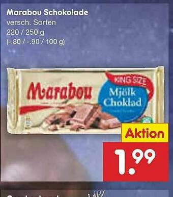 Netto Marken-Discount Marabou Schokolade Angebot