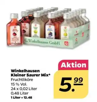 NETTO Winkelhausen Kleiner Saurer Mix 24x0,02L Angebot