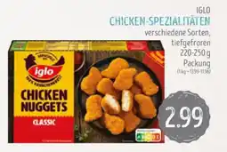 Edeka Struve IGLO CHICKEN-SPEZIALITÄTEN Angebot