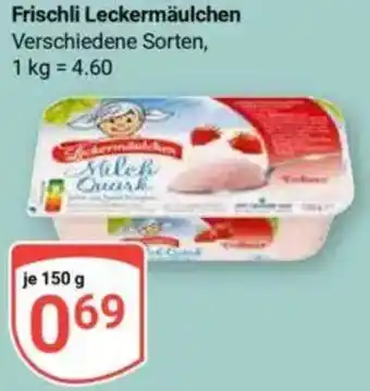 Globus Frischli Leckermäulchen Angebot