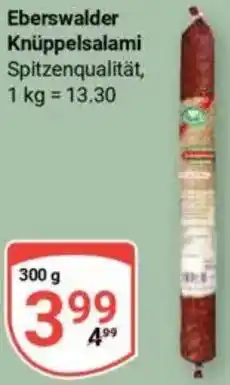 Globus Eberswalder Knüppelsalami Angebot