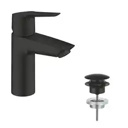 toom Baumarkt Grohe Einhand-Waschtischbatterie 'Start S-Size' mattschwarz Angebot