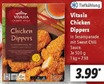 Lidl Vitasia Chicken Dippers Angebot