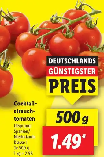 Lidl Cocktailstrauchtomaten Angebot