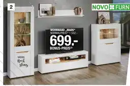 Hofmeister Novo furn wohnwand „mads“ Angebot