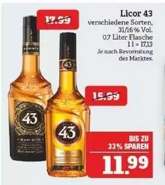 Marktkauf Licor 43 Angebot