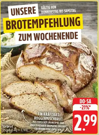 Edeka Urbrot Angebot