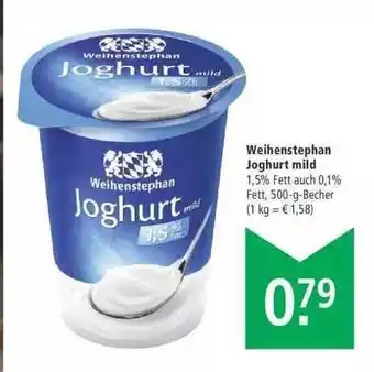 Marktkauf Weihenstephan Joghurt Mild Angebot