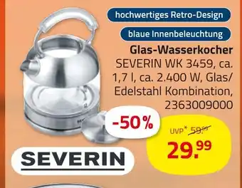 ROLLER Severin glas-wasserkocher Angebot