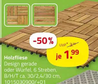 ROLLER Holzfliese Angebot