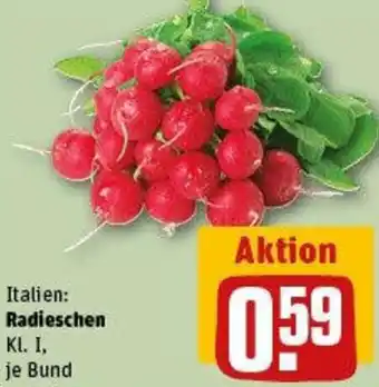 REWE Radieschen Angebot