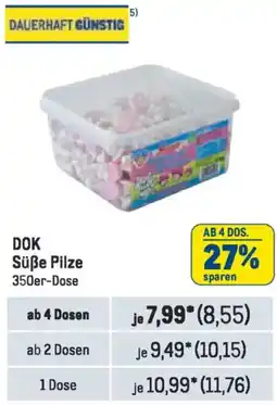 METRO DOK Süße Pilze Angebot