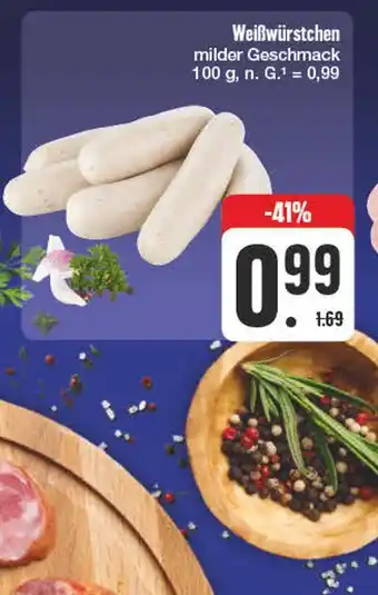 Edeka Weißwürstchen Angebot