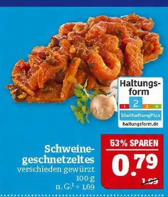 Marktkauf Schweinegeschnetzeltes Angebot