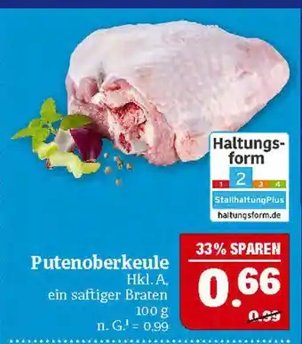 Marktkauf Putenoberkeule Angebot
