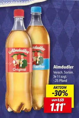 Lidl Almdudler Angebot