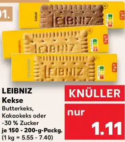 Kaufland LEIBNIZ Kekse Angebot