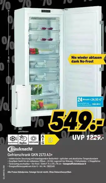 MEDIMAX Gefrierschrank Angebot