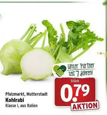 Wasgau Pfalzmarkt, Mutterstadt Kohlrabi Angebot