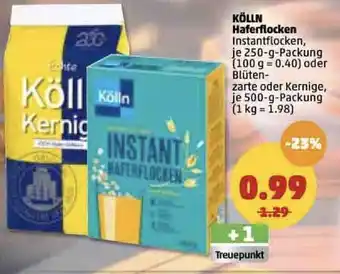 PENNY Kölln Haferflocken 250/500g Angebot