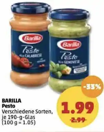 PENNY Barilla Pesto 190g Angebot