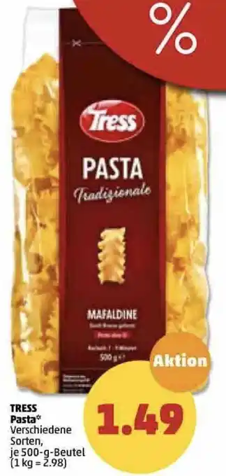 PENNY Tress Pasta 500g Beutel Angebot