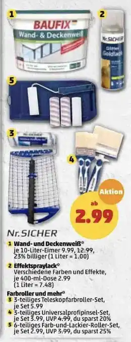 PENNY Nr. Sicher Wand und Deckenweiß Angebot