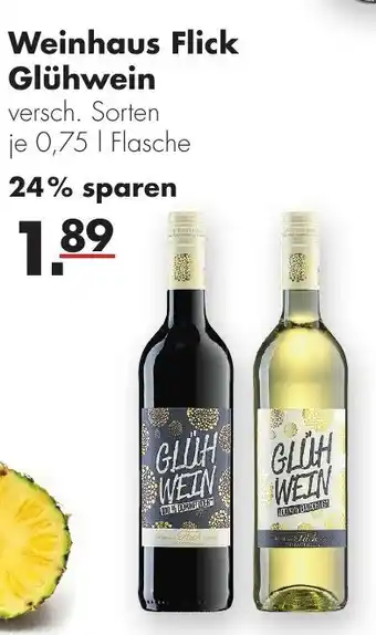 Handelshof Weinhaus Flick Glühwein 0,75L Angebot