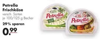 Handelshof Petrella Frischkäse 100-125g Becher Angebot