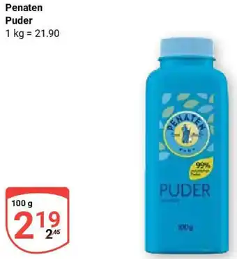 Globus Penaten Puder Angebot