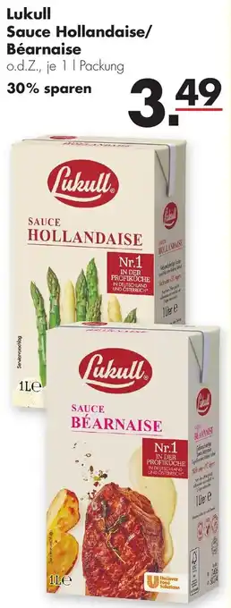 Handelshof Lukull Sauce Hollandaise / Béarnaise 1L Angebot