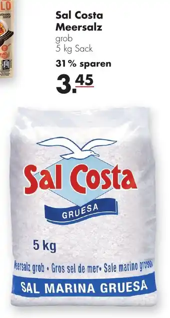 Handelshof Sal Costa Meersalz 5kg Angebot