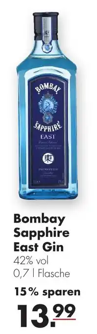 Handelshof Bombay Sapphire East Gin 0,7L Angebot