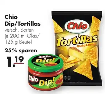 Handelshof Chio Dip/Tortillas 200ml/125g Beutel Angebot